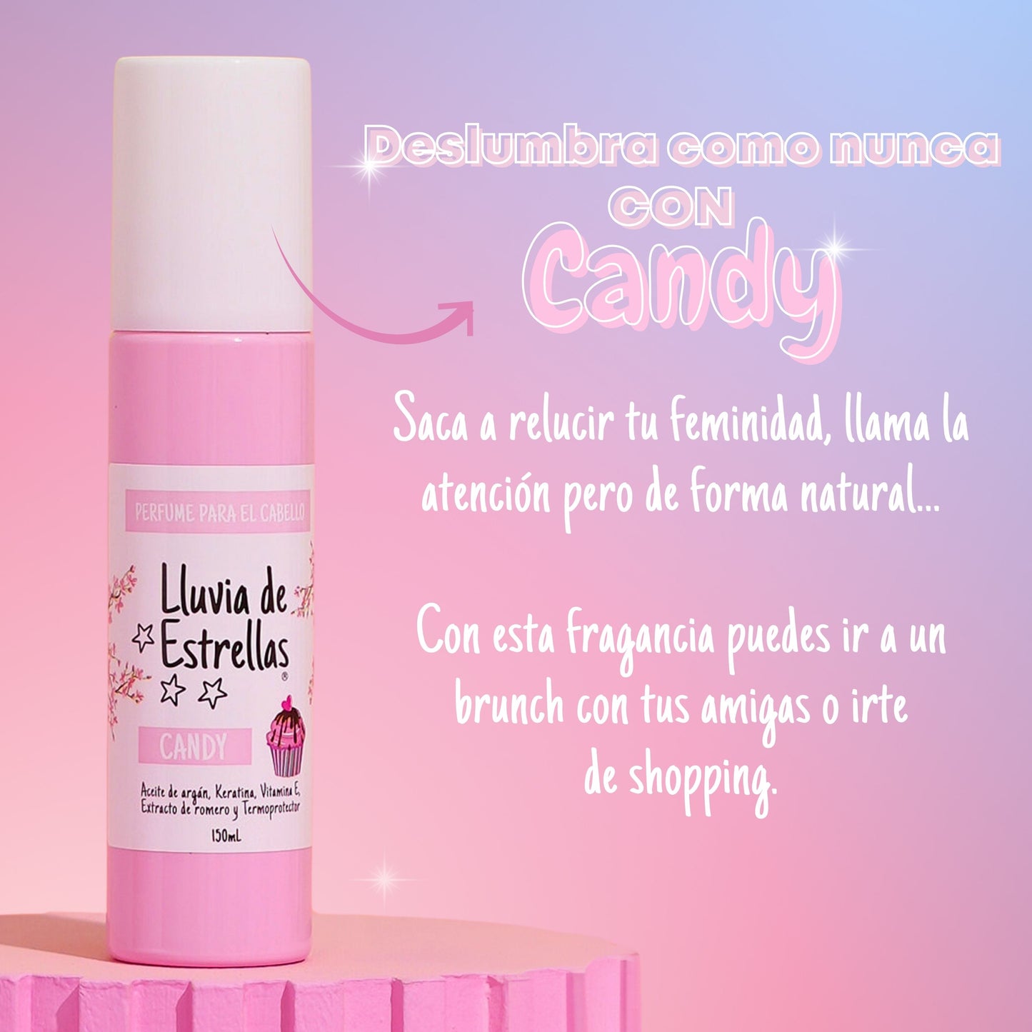 Perfume para el Cabello