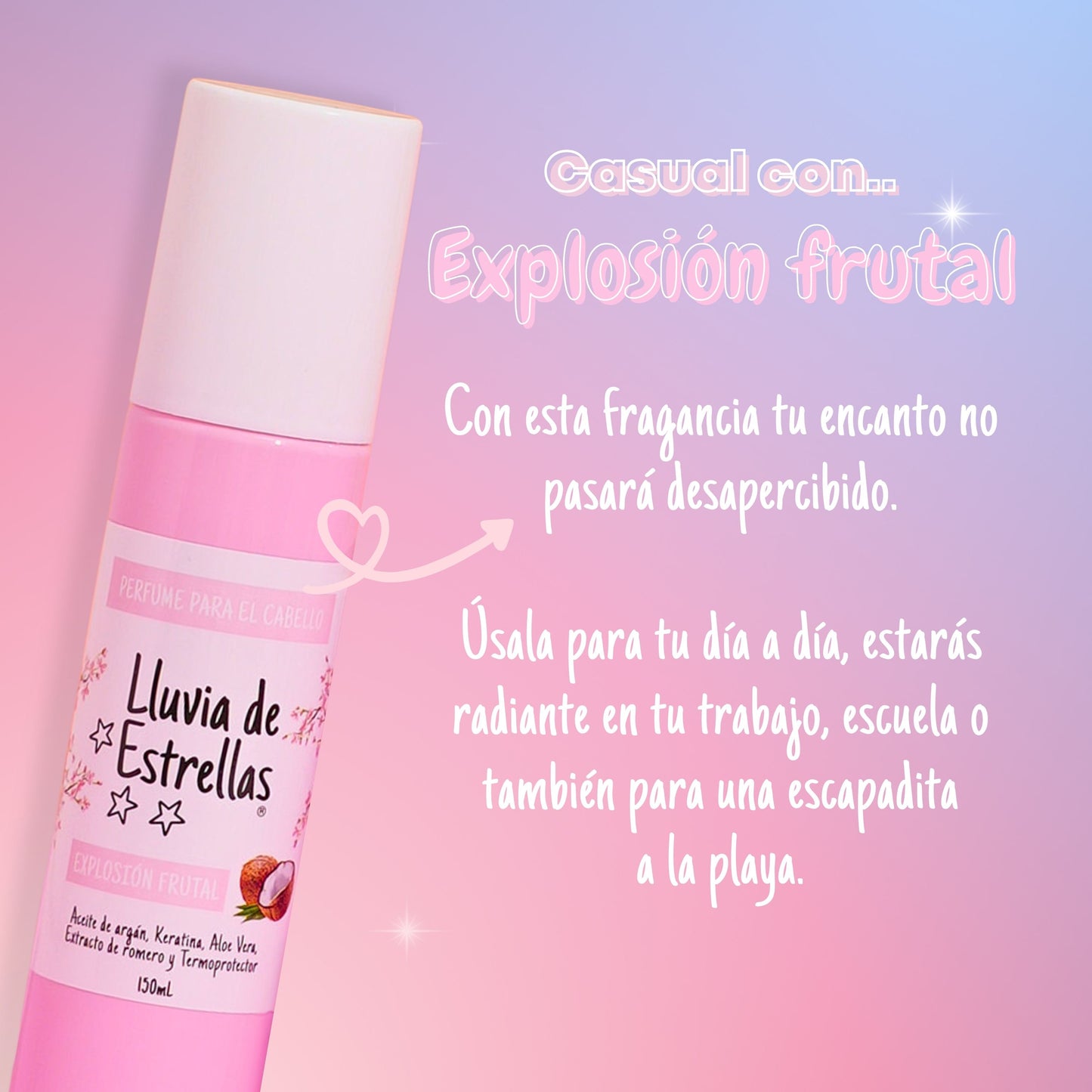 Perfume para el Cabello